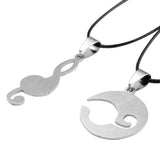 [GIVEAWAY] UNIQUE STAINLESS STEEL MUSIC LOVER COUPLE NECKLACES