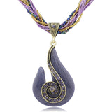 LOVELY MUSICAL NOTE PENDANT ( AVAILABLE IN 7 COLORS )