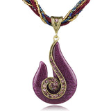 LOVELY MUSICAL NOTE PENDANT ( AVAILABLE IN 7 COLORS )