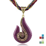 LOVELY MUSICAL NOTE PENDANT ( AVAILABLE IN 7 COLORS )